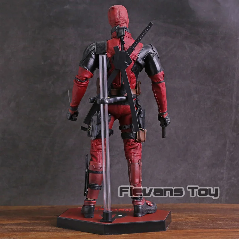 Горячие игрушки Marvel Дэдпул 1/6 Масштаб ПВХ фигурка Коллекционная модель игрушки