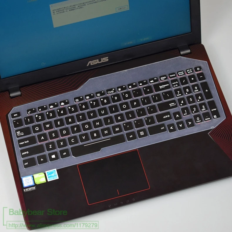 Защитный чехол для клавиатуры ноутбука Asus Rog FZ53 ZX53 ZX53VE FZ/FX53VD FX53VW6300 VD6700 7700 GL553V |