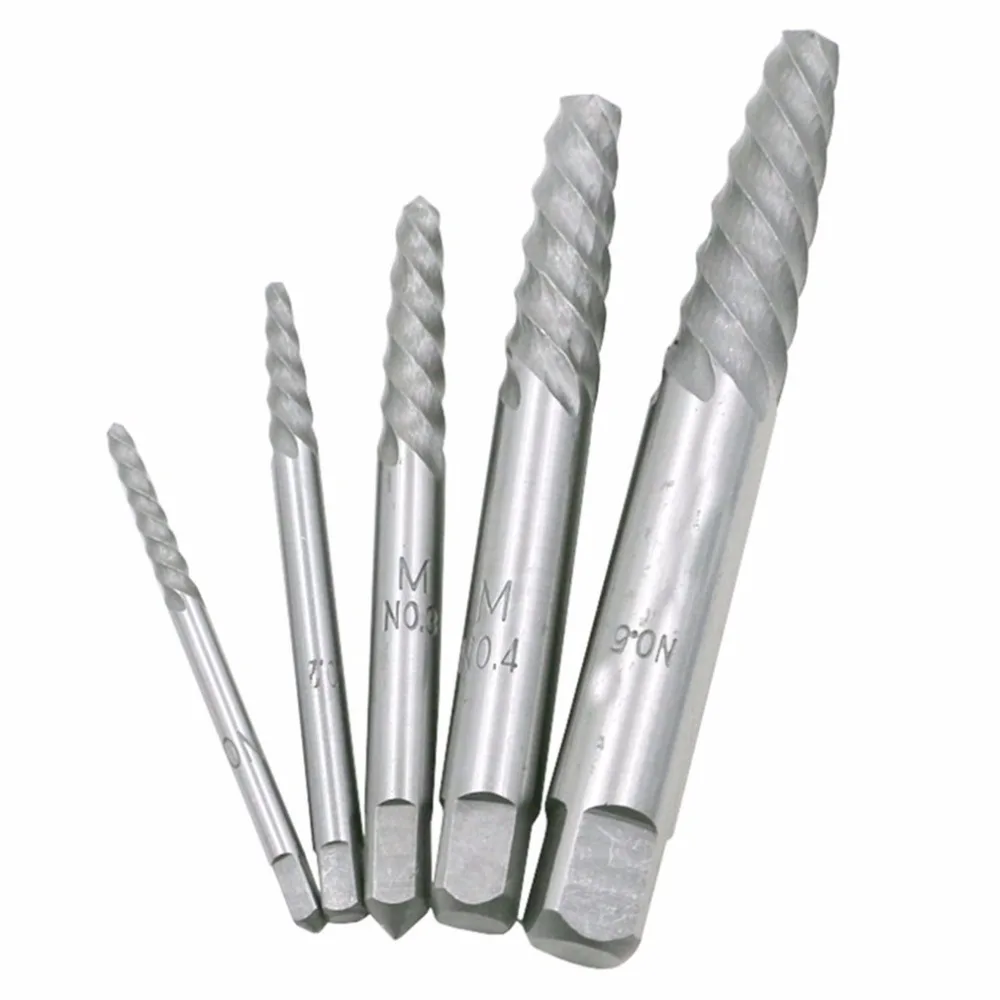 5 шт. набор щипчиков для удаления сломанных поврежденных болтов сверла