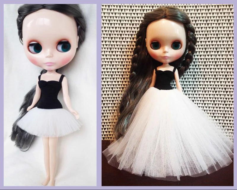 Модная одежда для платья Blyth кружевное балетное платье кукол blyth Barbi 1/6 30 см