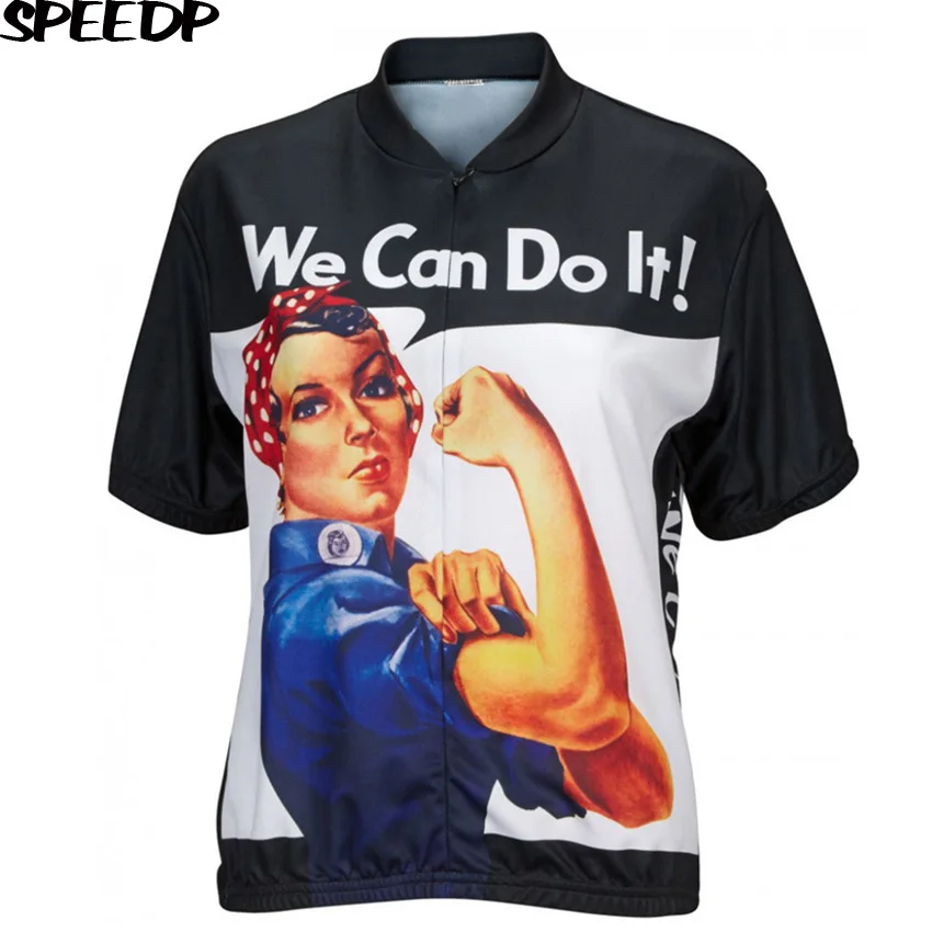 Черный белый облегающий женский короткий рукав Велоспорт Джерси дышащий Топ