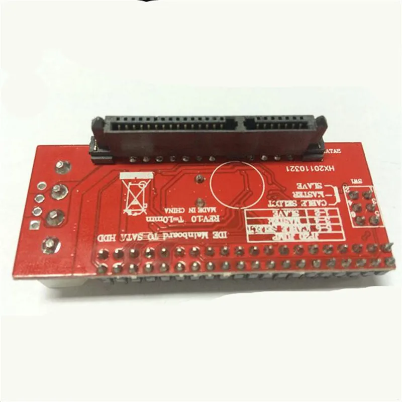 Адаптер 3 5 &quot40 контактный штекер IDE PATA на 22pin SATA female JM20330 card|ide pata|sata femalepata to sata adapter |