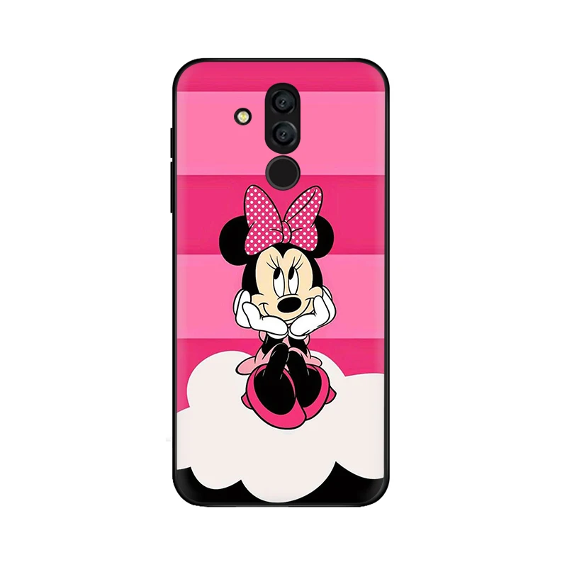 B9 Милый мягкий чехол для телефона с Минни Маус для девочек huawei Y6 9 mate 10 20 Pro Lite Nova 3 3i - Цвет: B9