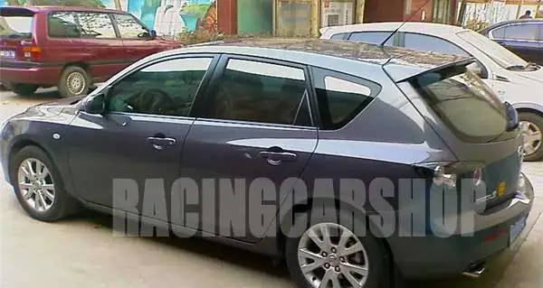 Неокрашенный MPS спойлер LED подходит для MAZDA 3 хэтчбек 5D 2003 2009 T007F|hatchback|hatchback spoiler |