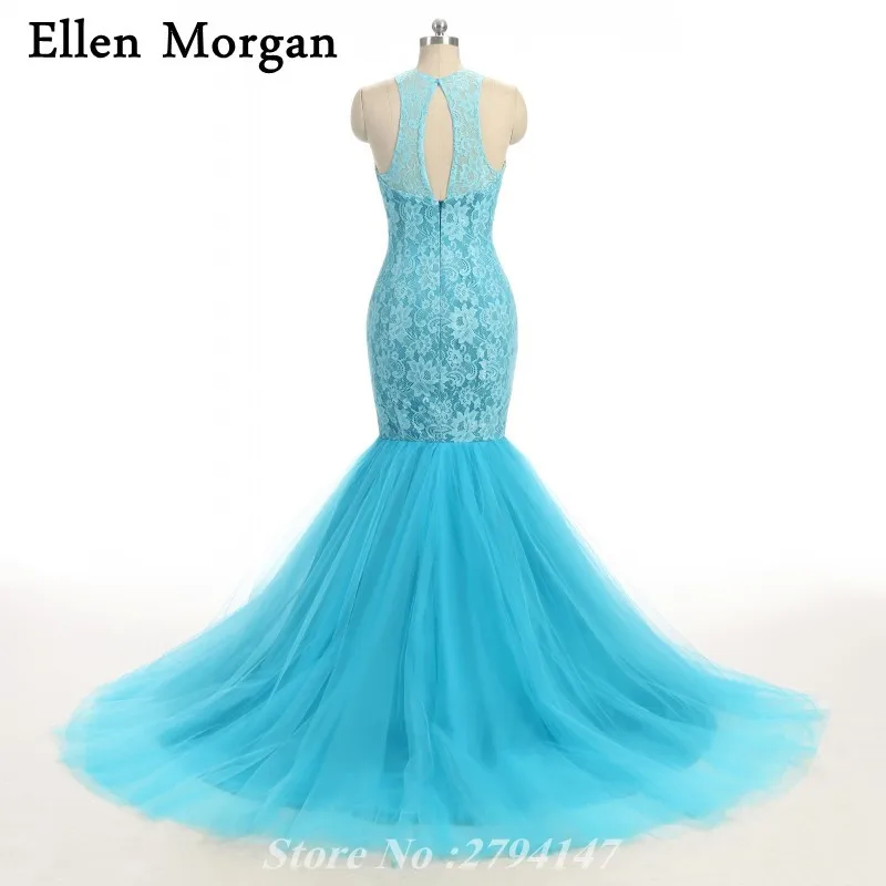 Детские синие платья для выпускного вечера с русалочкой 2019 сексуальное простое