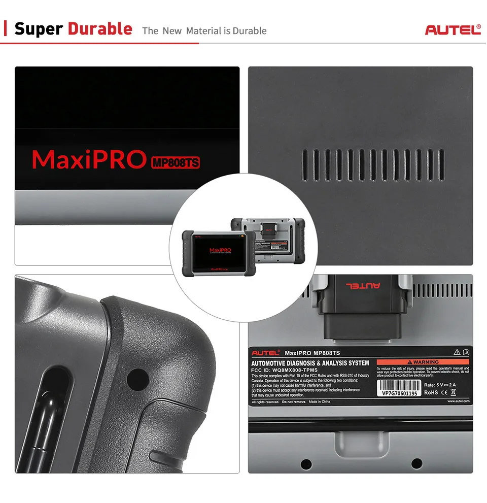 Autel MaxiPRO MP808TS OBDII диагностический инструмент wifi Bluetooth OBD2 сканер полный TPMS сервис TPMS активация Программирование PK MS906BT