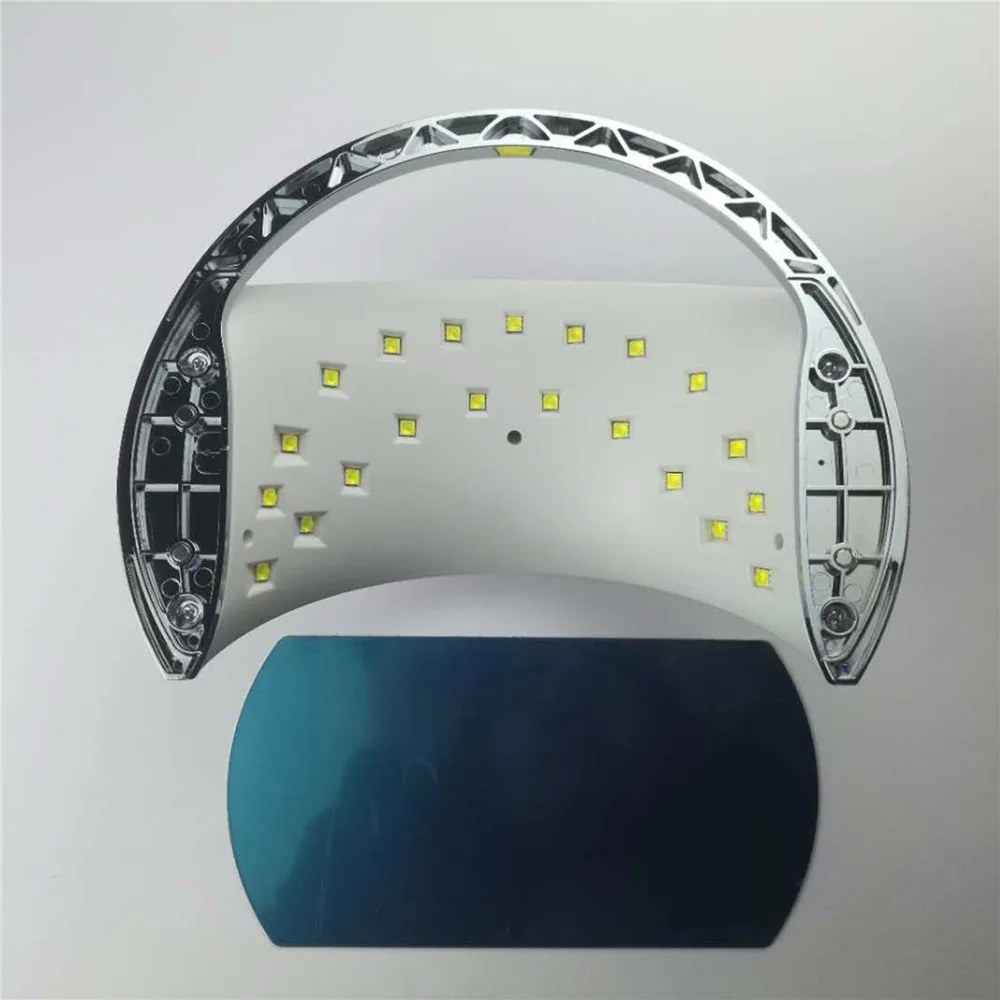 Экспресс сушки волос машинка для стрижки 48 Вт УФ лампа светодиодный Сушилка