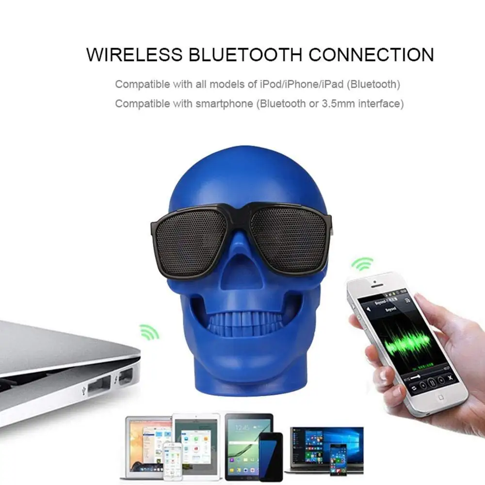 Беспроводная Bluetooth колонка планшетофон сабвуфер универсальный портативный