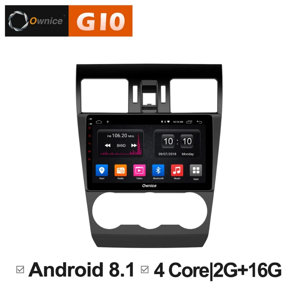 Android 8.1 Quad Core 2GB RAM+16GB ROM 9 inch Car DVD Player For Subaru Forester 2013 2014 2015 2016 GPS Navi Radio Stereo BT | Автомобили