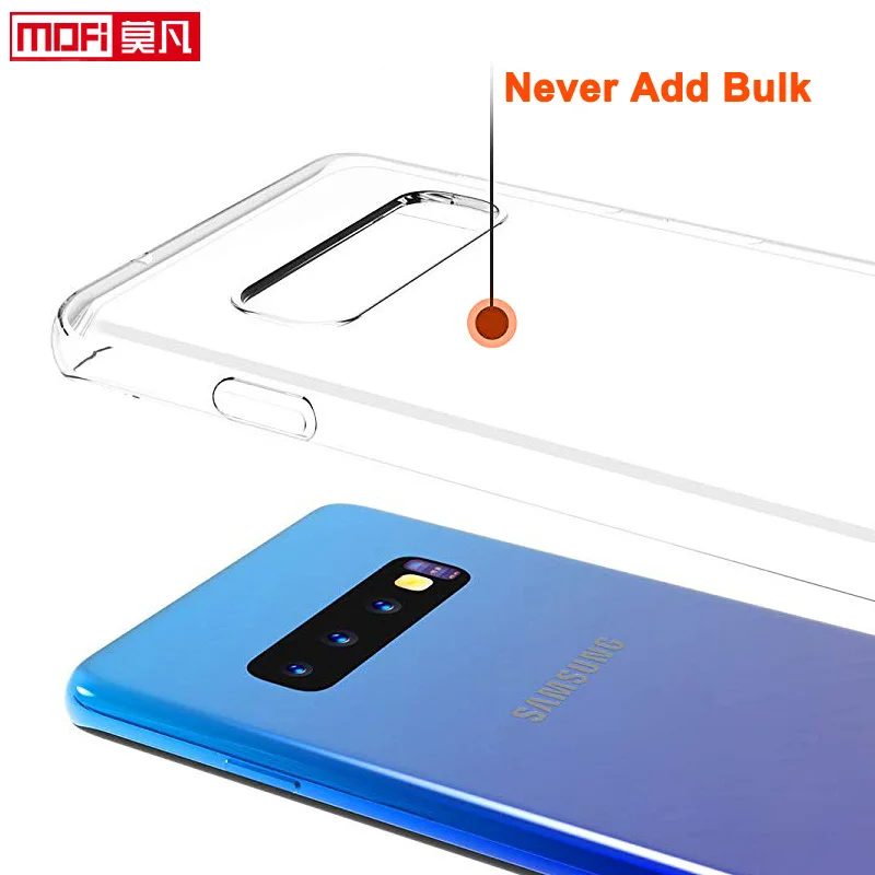 Чехол для samsung S10, чехол, прозрачный мягкий силиконовый чехол для samsung Galaxy S10, MOFi, Ультратонкий ТПУ чехол для Galaxy S10 plus, чехол