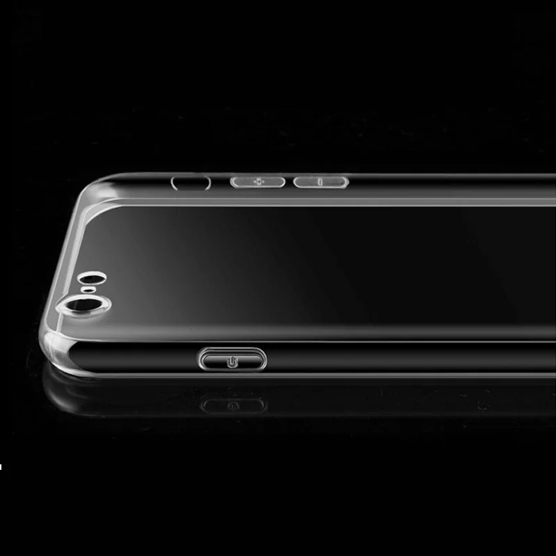 Для Apple iPhone 7 защитный чехол для камеры чехлы телефонов 6 8 5 5S X TPU прозрачная задняя