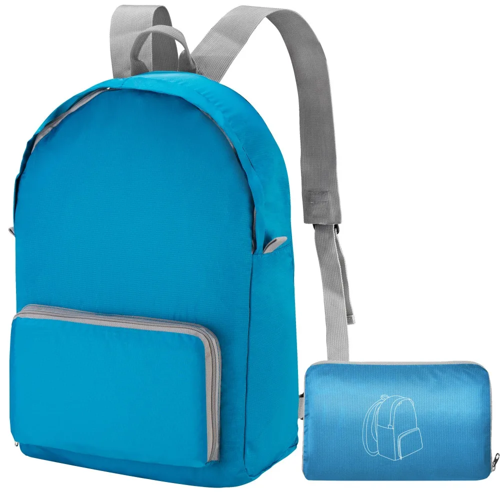 Легкие складная рюкзак Packable складной вещевой мешок перемещения удобно