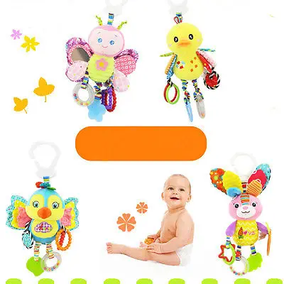 Детская кроватка детская подвесные погремушки коляска и автомобильное сиденье в