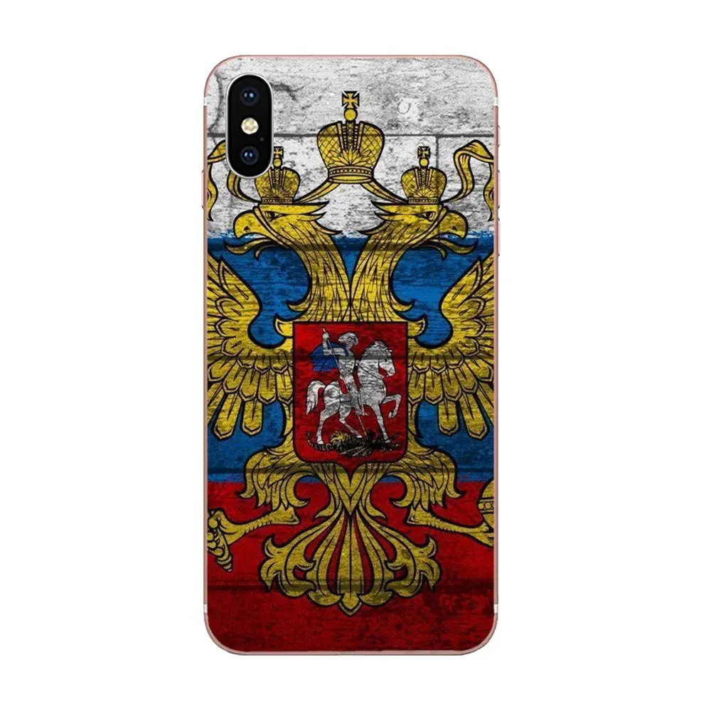 Ultra Thin Russian Federation National Flag Emblem For Galaxy Grand A3 A5 A7 A8 A9 A9S On5 On7 Plus Pro Star 2015 2016 2017 2018 | Мобильные