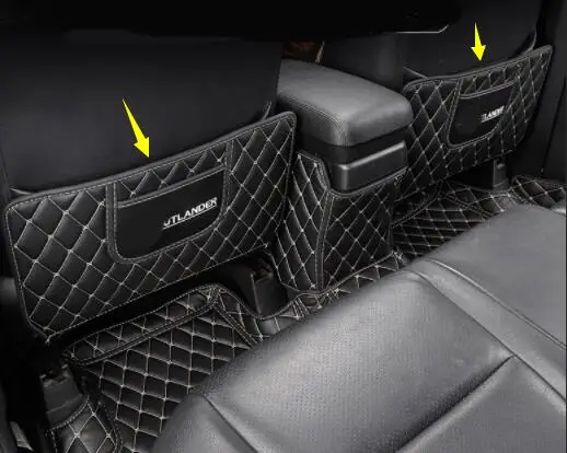 Специально для mitsubishi 13-18 outlander подлокотник заднего сиденья Коробка кик коврик интерьерные аксессуары украшения
