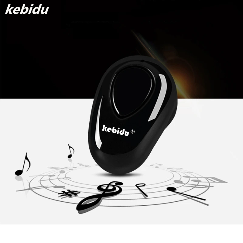 Kebidu Лидер продаж Mini S520 беспроводные наушники-вкладыши Bluetooth V4.1 спортивные