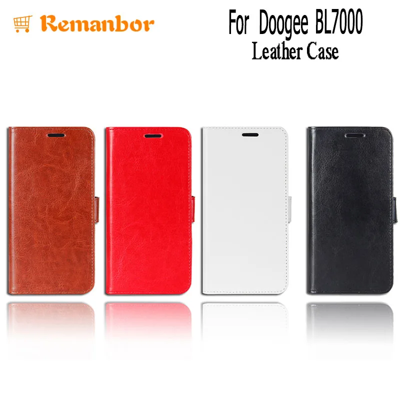 Remanbor Для Doogee BL7000 из искусственной кожи скольжению флип бумажник чехол с карты