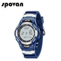 spovan mens digital sport watch fashion 100m waterproof outdoor electronic alarm stopwatch watches for kids boy gifts sw01