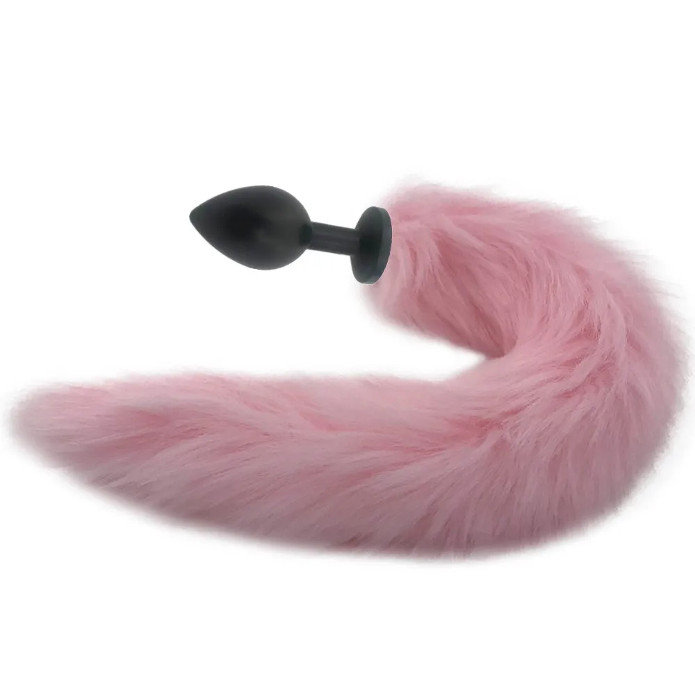 Anal Sex Toys For Women Men Adult Product Metal Plug Rabbit Tail Butt Furry Vagina Anus Toy Prostate Massager | Красота и здоровье