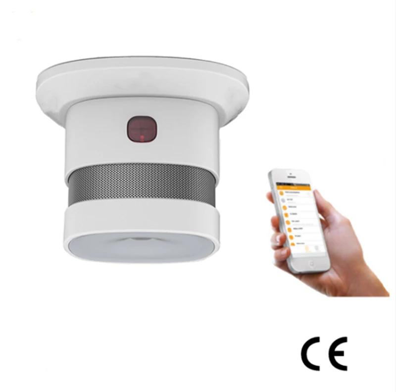 Новый анти своих дыма беспроводной Z Wave 868 мГц Smart пожарной сигнализации|fire alarm|smoke
