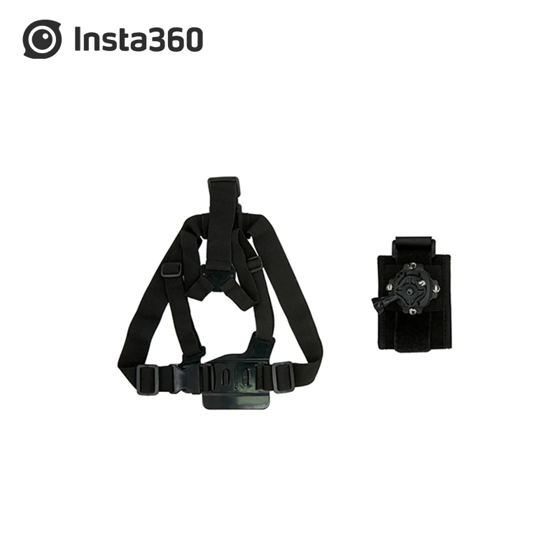 Insta360 Bungie Bundle ONE X And Bungee Jump Action Camera Accessorise наручный ремешок и нагрудный ремень |