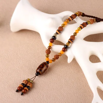 Уникальные ювелирные изделия rudraksha ручная работа с бусинами оригинальное