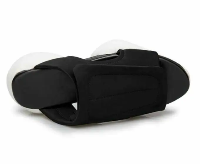 Men's slippers with thick leather soles Horseshoe slipper men's lightweight breathable sandals a high drag | Обувь