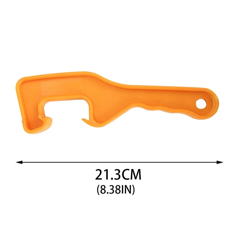 

1 Pcs High Quality ABS Plastic Gallon Bucket Pail Paint Barrel Lid Can Opener Opening Tool For Home Office
