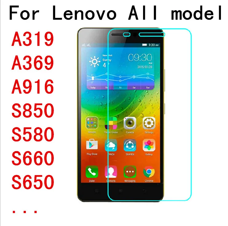 Защитная пленка для переднего экрана из закаленного стекла lenovo S580 S850 P70 A319 A5000 S90