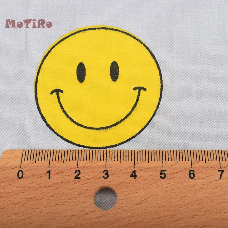 MoTiRo половина метра напечатанный саржевый хлопок для ткани серия Smile материал
