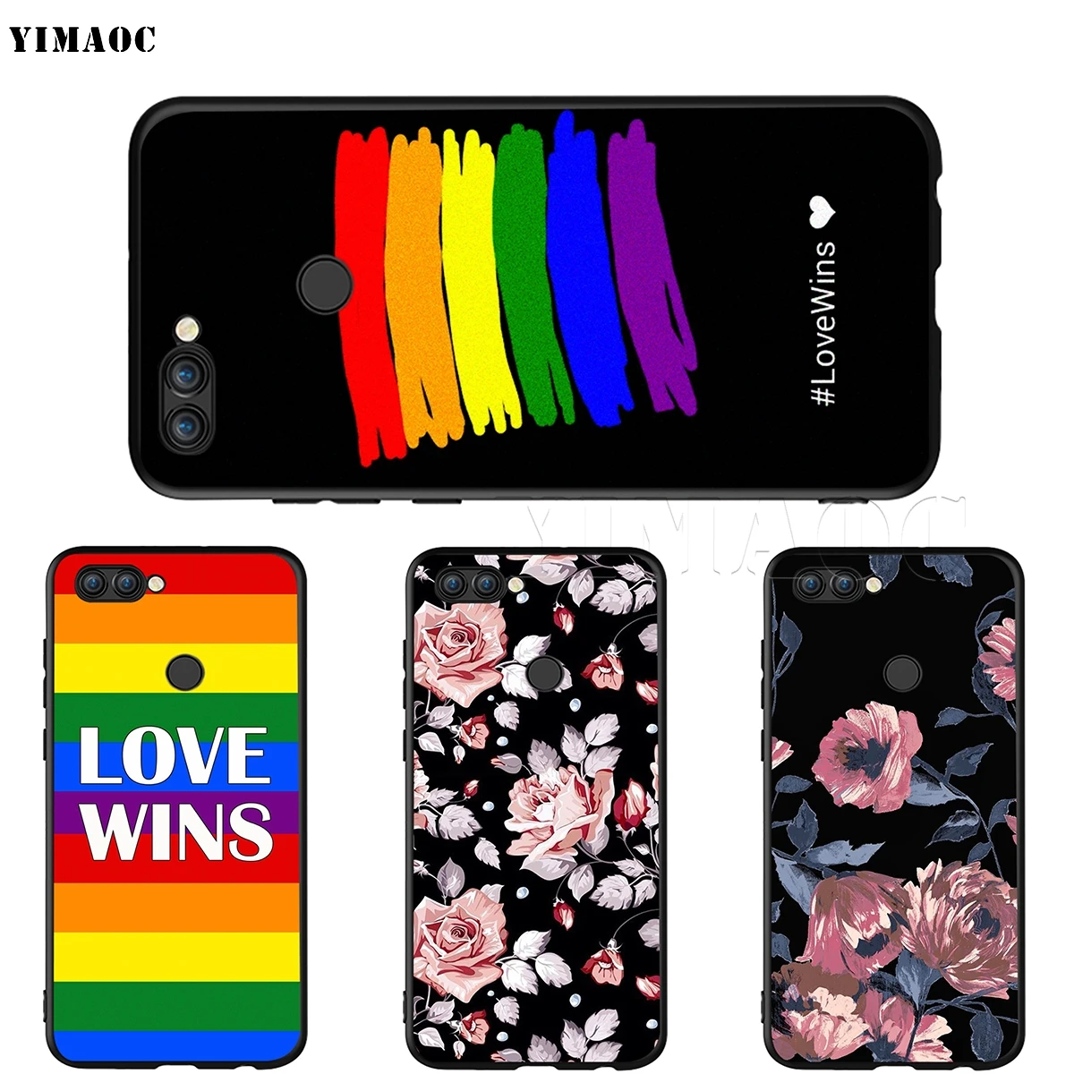 Силиконовый чехол для Huawei Honor Mate P smart Y7 Y9 8C 30 20 10 8x Nova 3i 3 Lite Pro Prime 2018 2019 | Мобильные