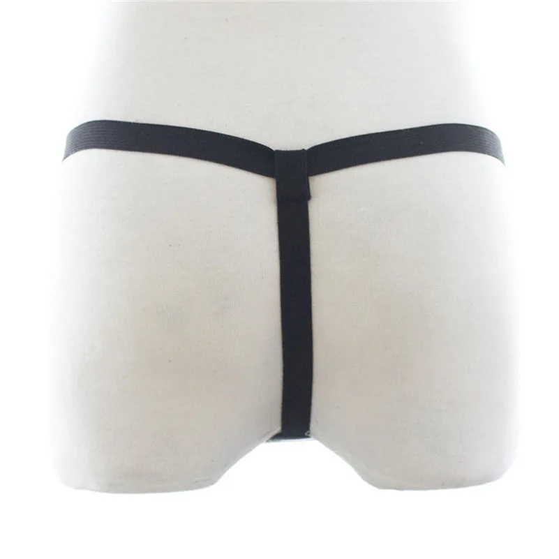 БДСМ сексуальный кожаный сильный человек с отверстием для пениса Gstrings