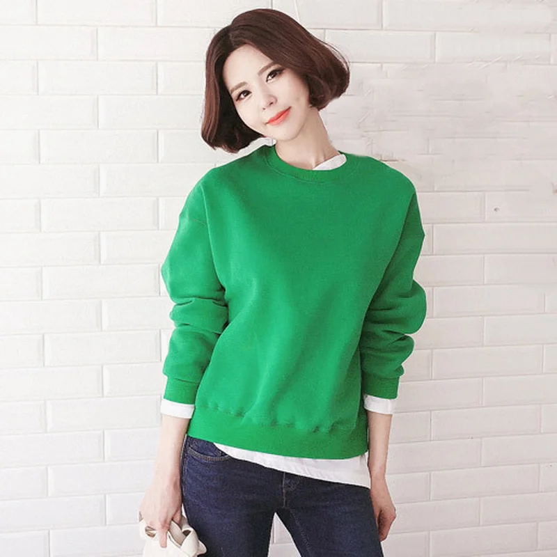 Chafferer Harajuku Стиль Kawaii осень зима Дамы Sweatershirt Мода 2017 г. с длинными рукавами и