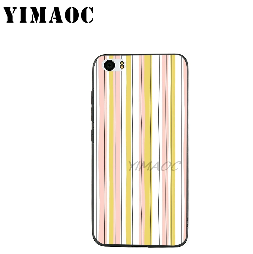 YIMAOC Yellow and Pink Flores Soft Silicone Case for Xiaomi Redmi Note 9 Mi 8 Se 7 6 6A A1 A2 4X 4A 5A 5 MAX 3 MiA1 |