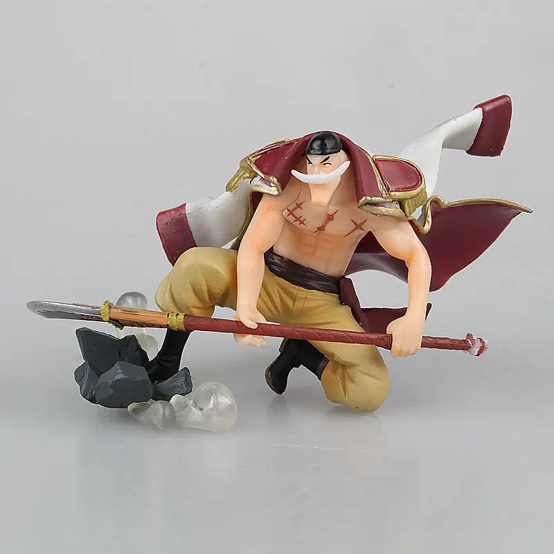 Аниме One Piece Luffy Shirahoshi Perona Kuzan белая борода Edward Newgate ПВХ фигурка Коллекционная