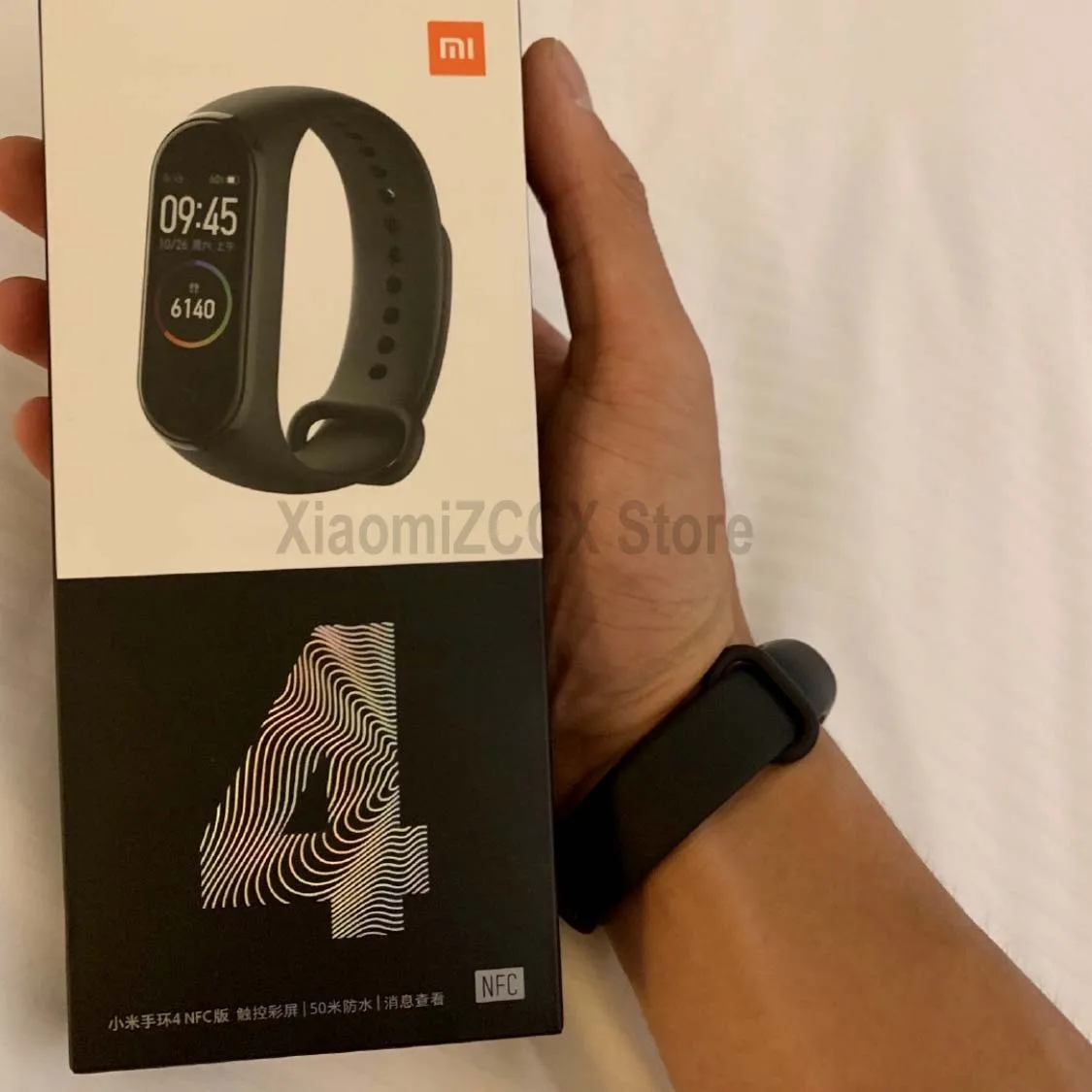 Смарт браслет Xiaomi Mi Band 4 цветной ЖК фитнес трекер Miband время пульса Bluetooth 5 0 часы