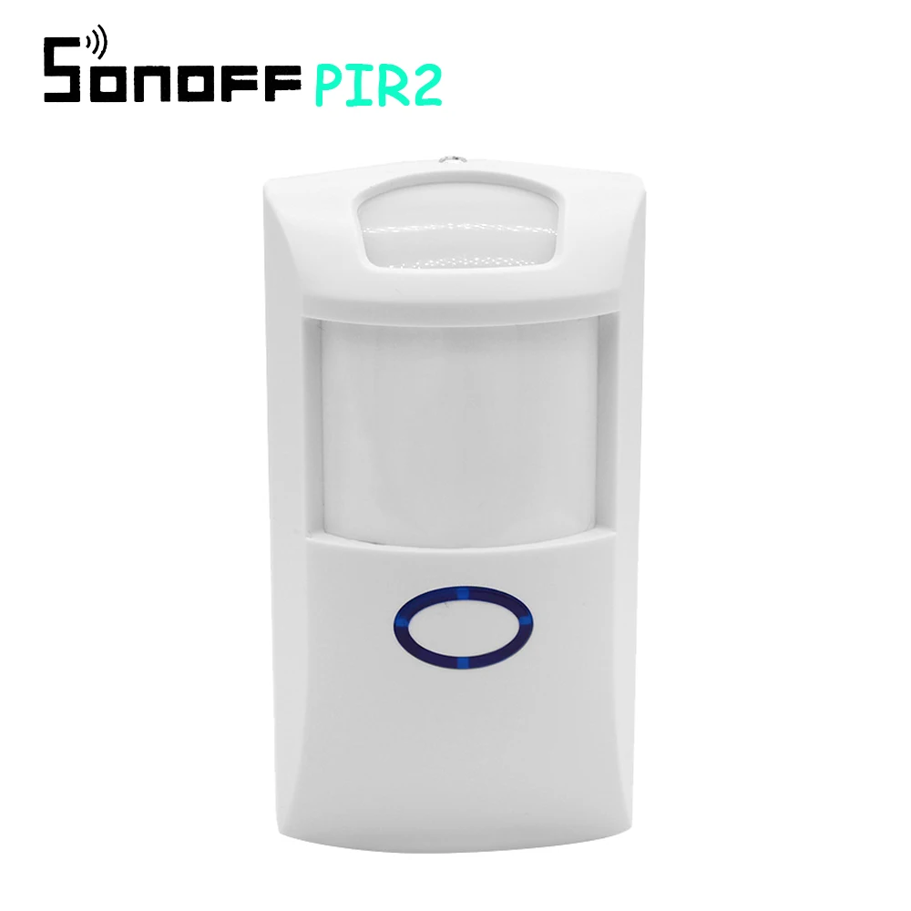 SONOFF PIR2 беспроводной двойной инфракрасный детектор 433 МГц RF PIR датчик движения