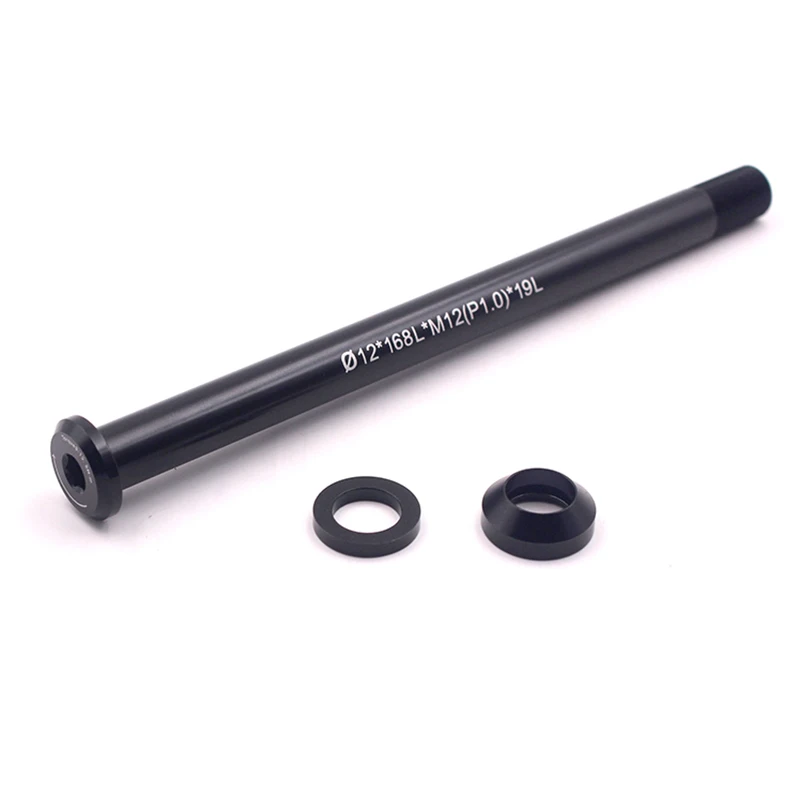 Алюминий сплав велосипед через мост концентратор баррель вал 142*12 мм 37 г 168 Длина