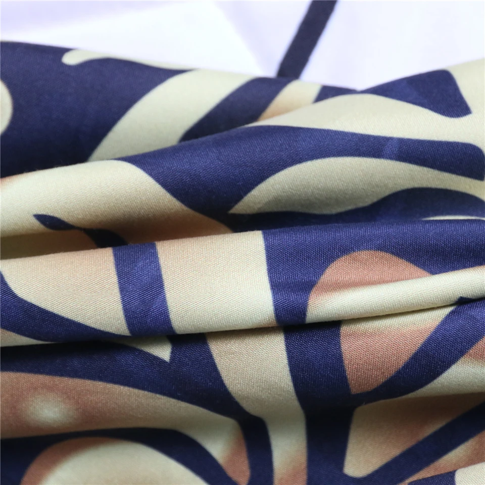 Комплект постельного белья с принтом Золотой Флорес двухъярусная