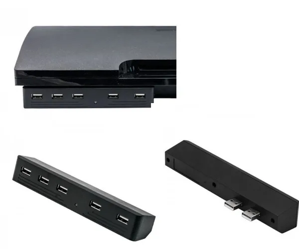 5 Порты usb высокое Скорость адаптер концентратор + 4x джойстик для пальца сцепление