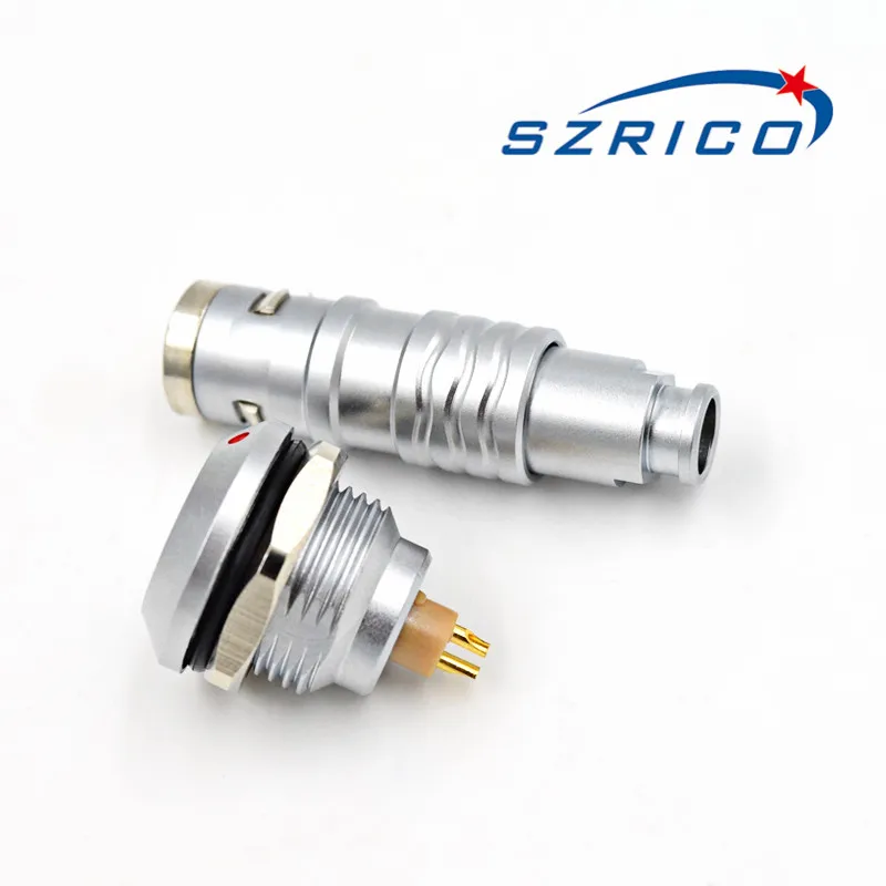 M14 Push Pull самоблокирующийся RC FGG 0K прямой штекер мужской 2345679pin круглый