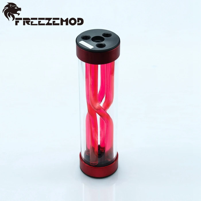 FREEZEMOD VIRUS T цилиндрический резервуар для воды 190 мм компьютерный охлаждения воды.