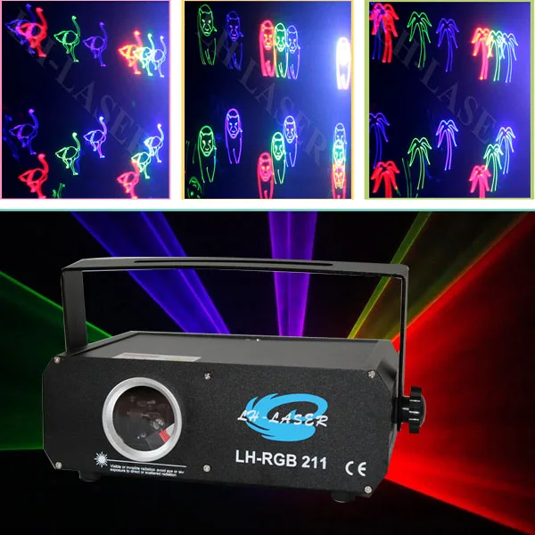 ILDA DMX 300mw RGB светильник с SD картой воспроизведение и Анимация Фейерверк + луч