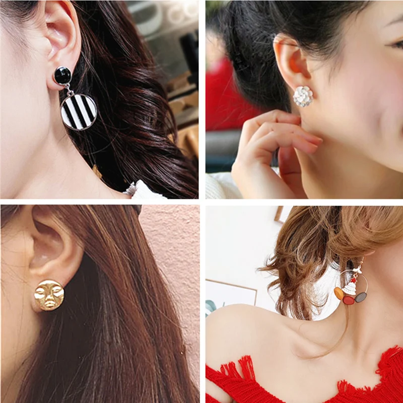 

European And American Big Retro Fashion Jewelry Earrings Punk Lion Head Design Earrings Vintage Round Earrings Wholesale Price