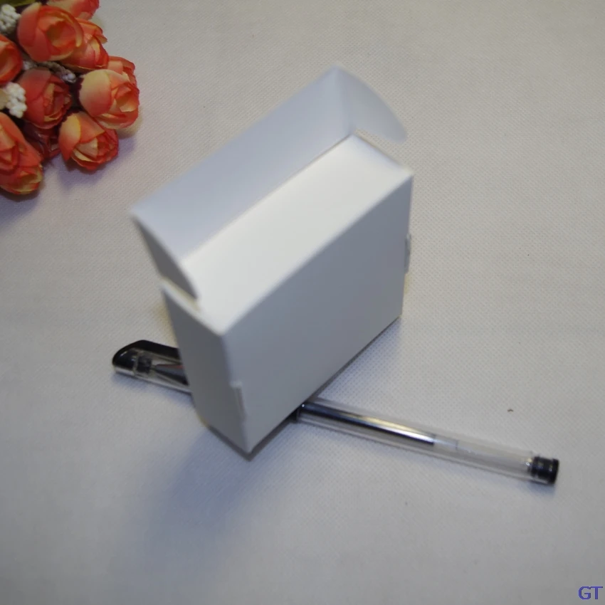 30 шт./лот 7 5x7 5x4 см подарочная упаковка-коробка из крафт-бумаги для праздника
