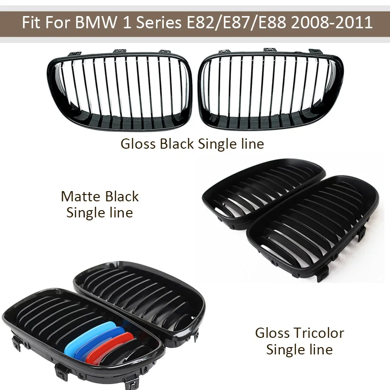 Решетки для переднего бампера автомобиля 1 комплект решетки гоночных