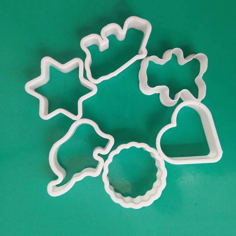 6 цветов искусственная зеркальная форма для пищевых продуктов пластиковый набор