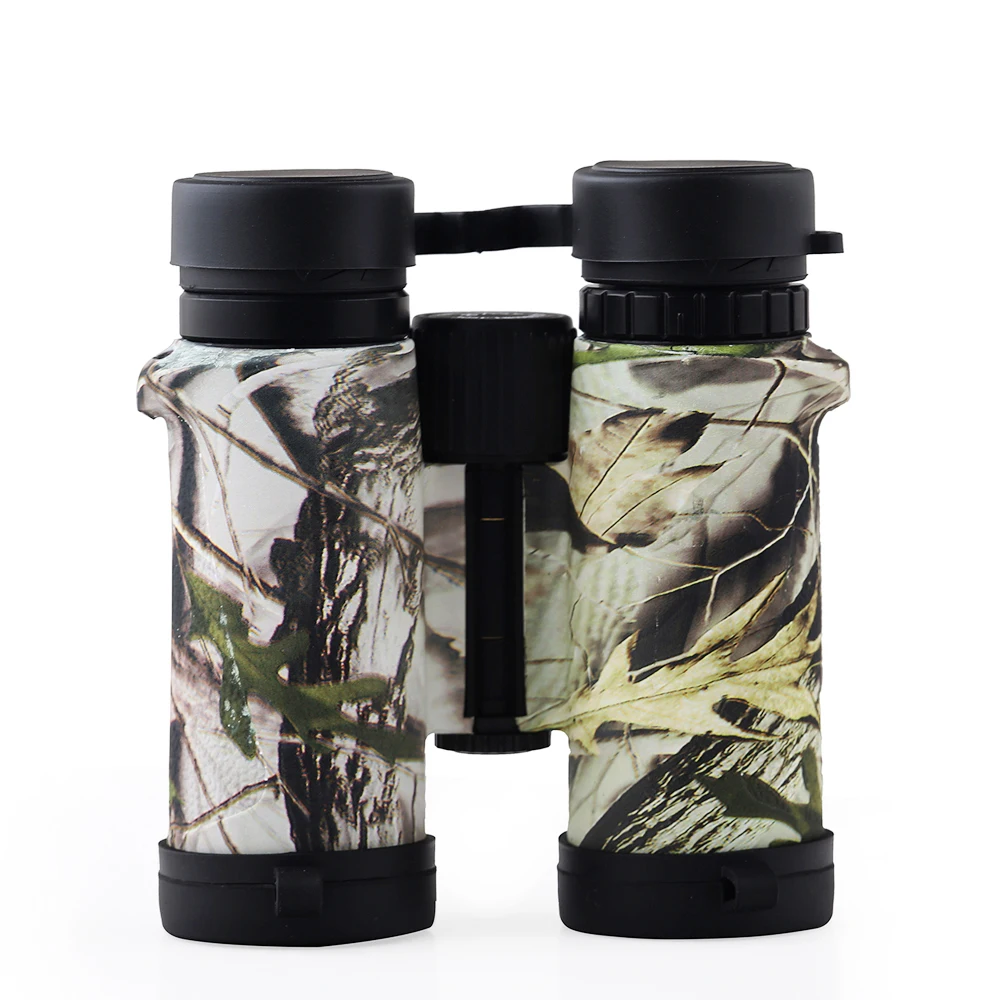 Бинокль BIJIA 8x32 профессиональный охотничий телескоп высокого качества с хорошим зрением, без инфракрасной окулярной линзы, с рисунком кленового листа.