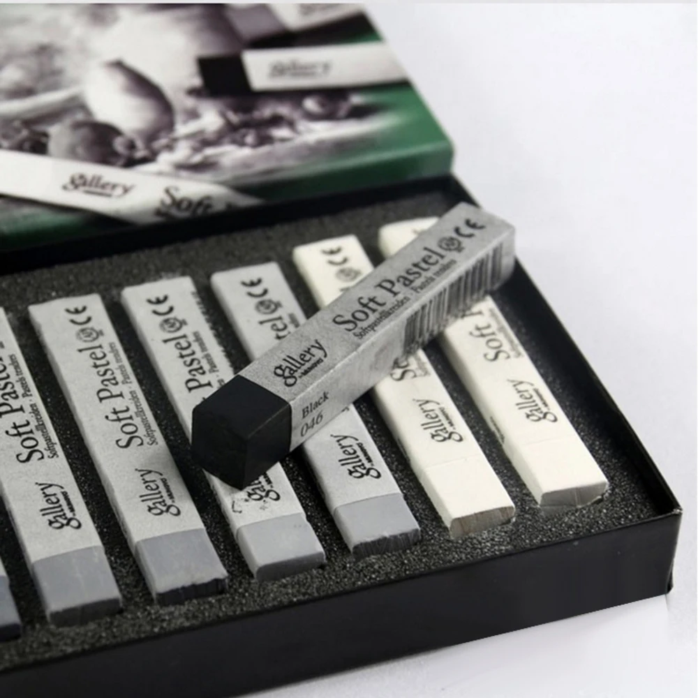 Мягкая пастель набор для рисования комплект мягкий карандаш волос держатель