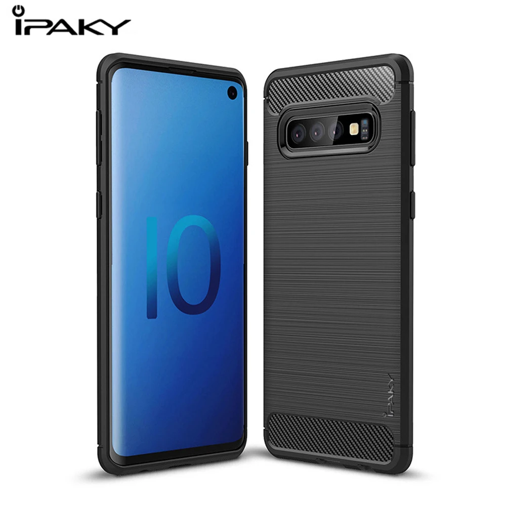 Чехол ipaky для Samsung Galaxy S10 брендовый роскошный мягкий чехол из ТПУ силиконовая